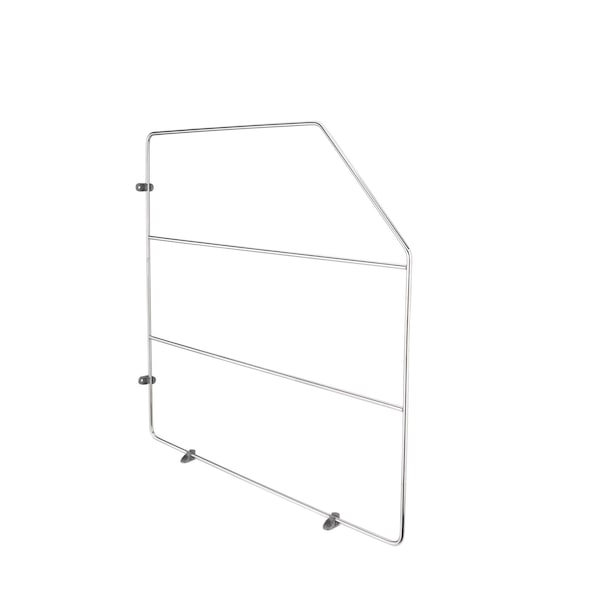 Rev-A-Shelf Steel, Chrome, 0.75 in W, 18 in H, 20 in D, 19.66 in L, Silver 597-18CR-52 - main